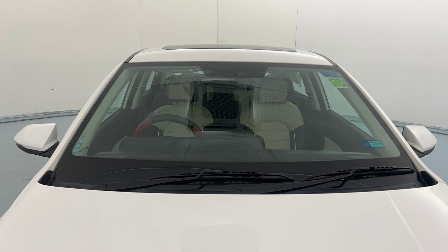 Used 2024 Hyundai Verna SX 1.5 Petrol MT Petrol Manual exterior FRONT WINDSHIELD VIEW