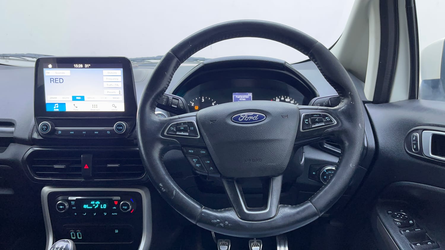 Used 2018 Ford EcoSport Titanium + 1.5L TDCi Diesel Manual interior STEERING VIEW
