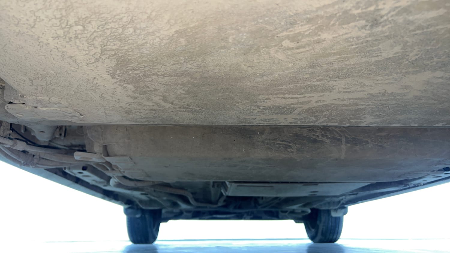 Used 2023 Tata Tiago EV XZ Plus Tech LUX Long Range Electric Automatic extra REAR UNDERBODY VIEW (TAKEN FROM REAR)