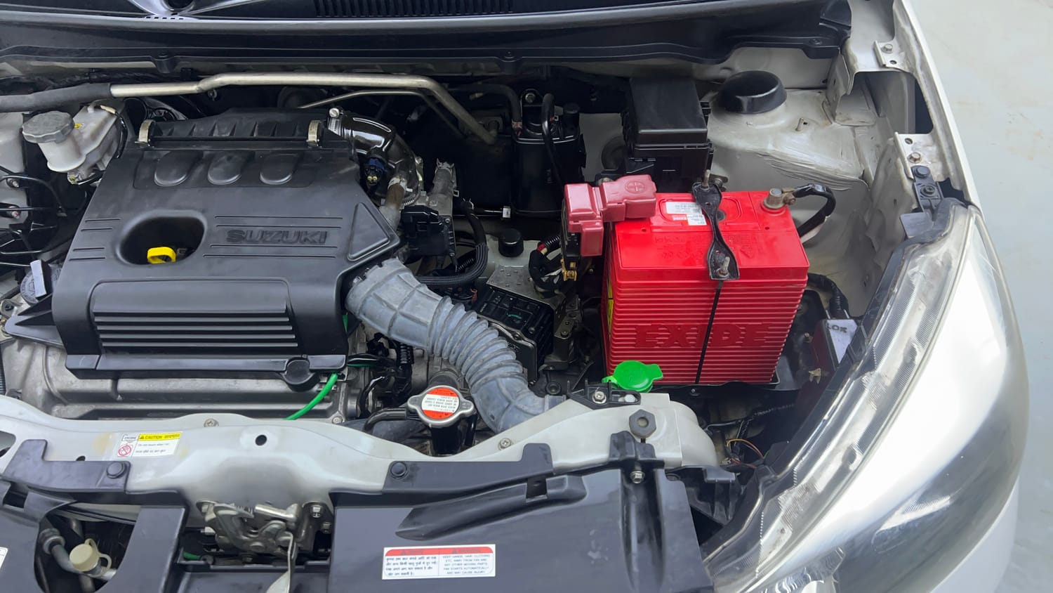 Used 2016 Maruti Suzuki Celerio VXi AMT Petrol Automatic engine ENGINE LEFT SIDE VIEW