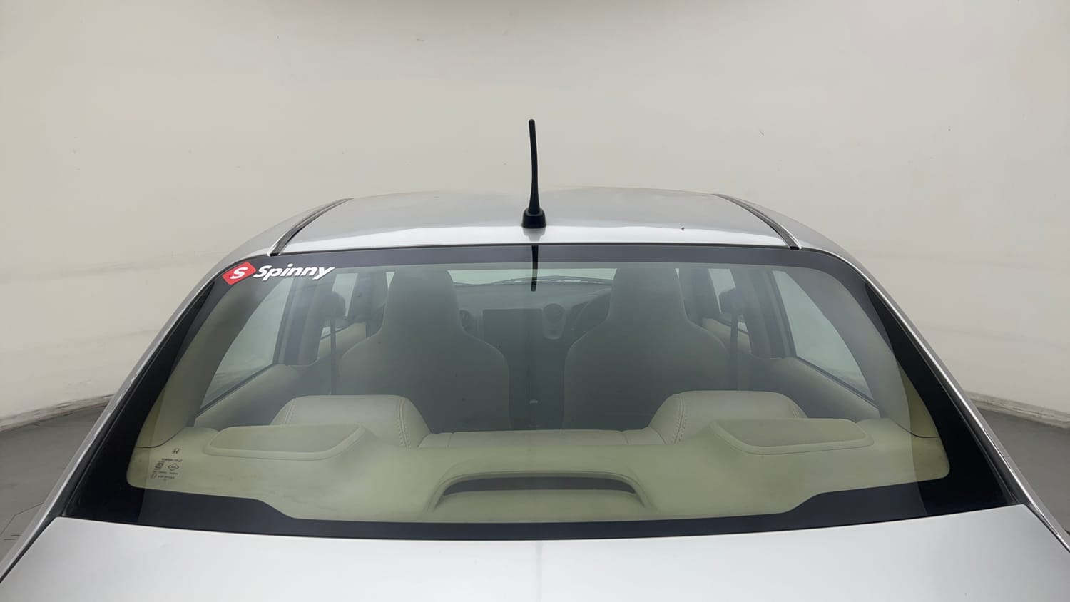 Used 2013 Honda Amaze 1.2 EX i-VTEC Petrol Manual exterior BACK WINDSHIELD VIEW