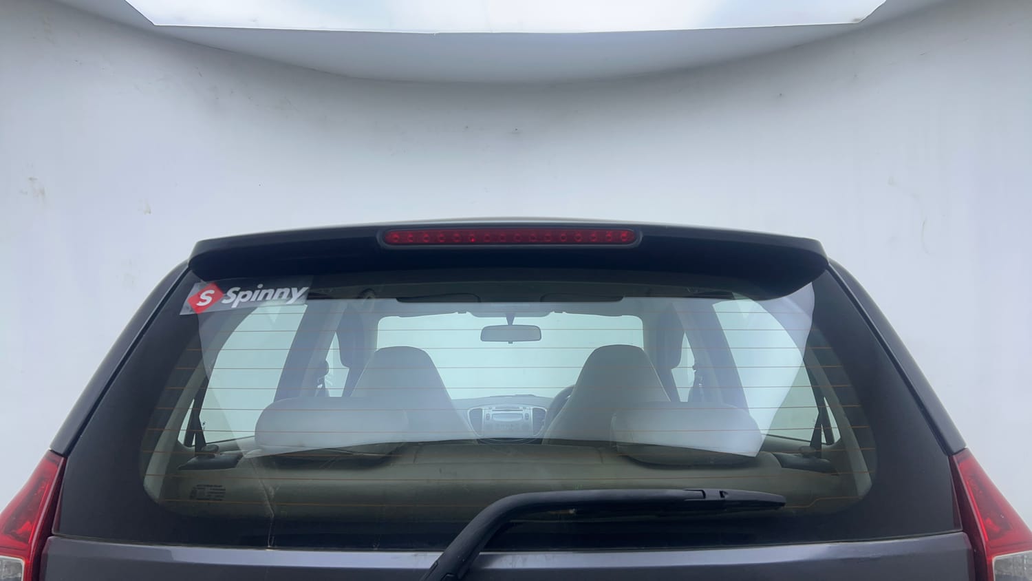 Used 2013 Hyundai i10 Sportz 1.2 Kappa2 Petrol Manual exterior BACK WINDSHIELD VIEW