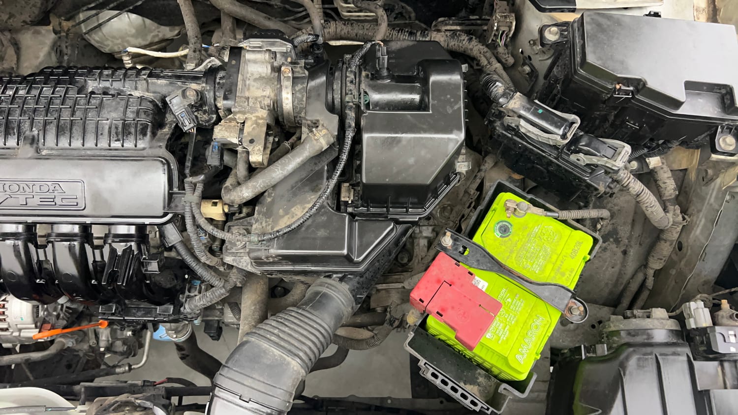 Used 2019 Honda Amaze 1.2 S CVT Petrol Petrol Automatic engine ENGINE LEFT SIDE VIEW