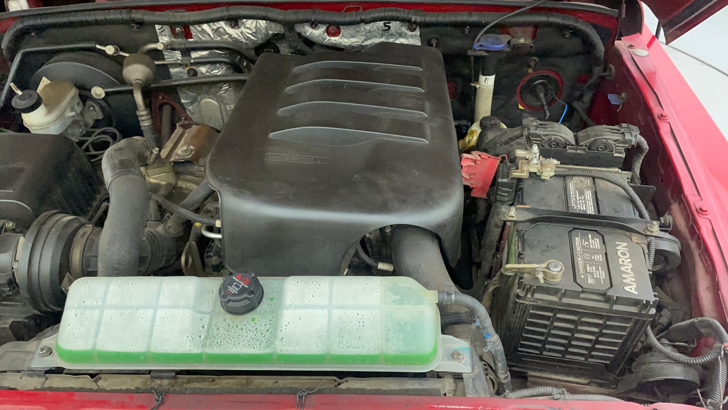 Used 2022 mahindra Thar LX Hard Top Petrol AT 4WD Petrol Automatic engine ENGINE LEFT SIDE VIEW
