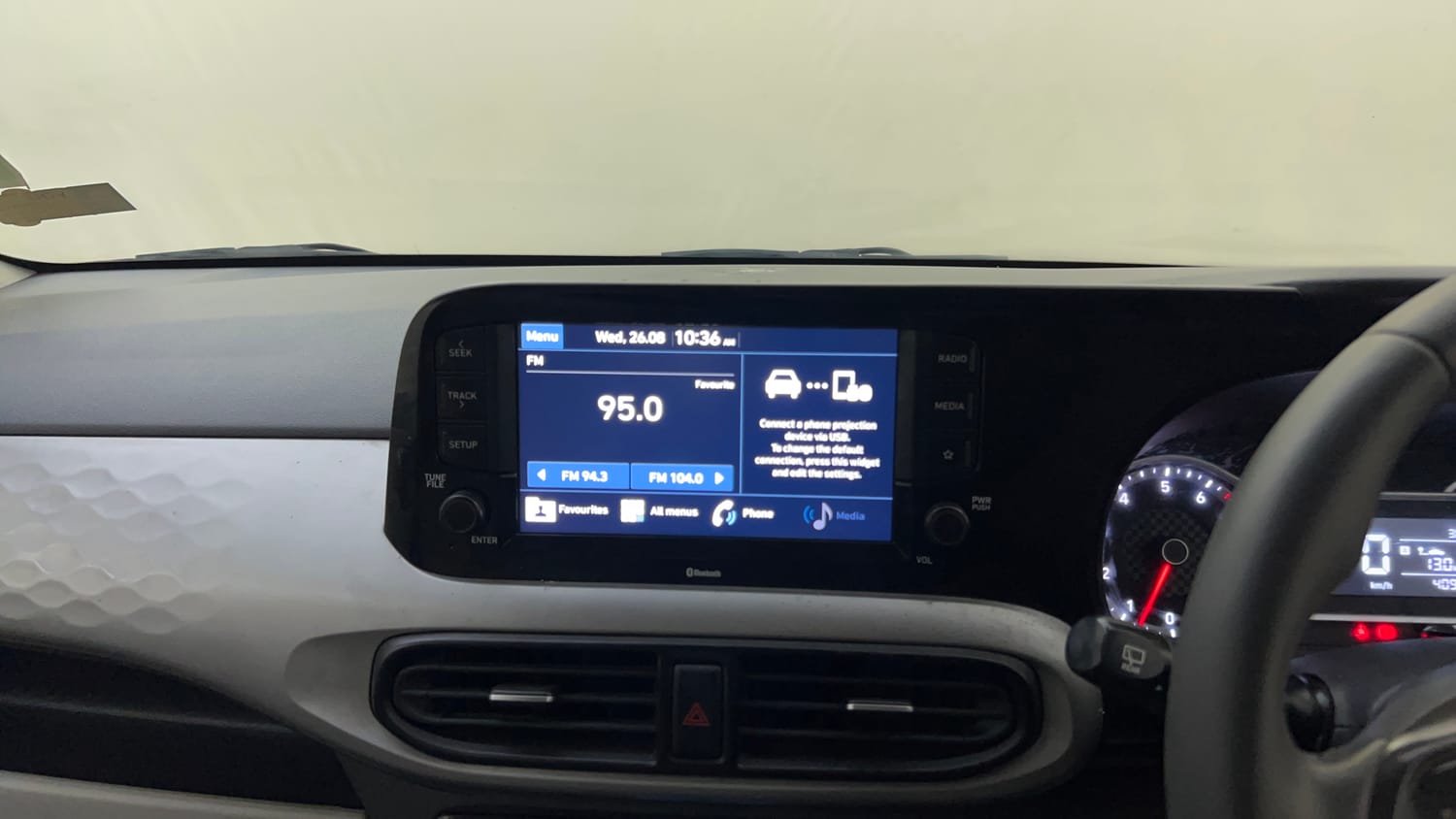 Used 2021 Hyundai Grand i10 Nios Asta 1.2 Kappa VTVT Petrol Manual top_features Touch screen infotainment system
