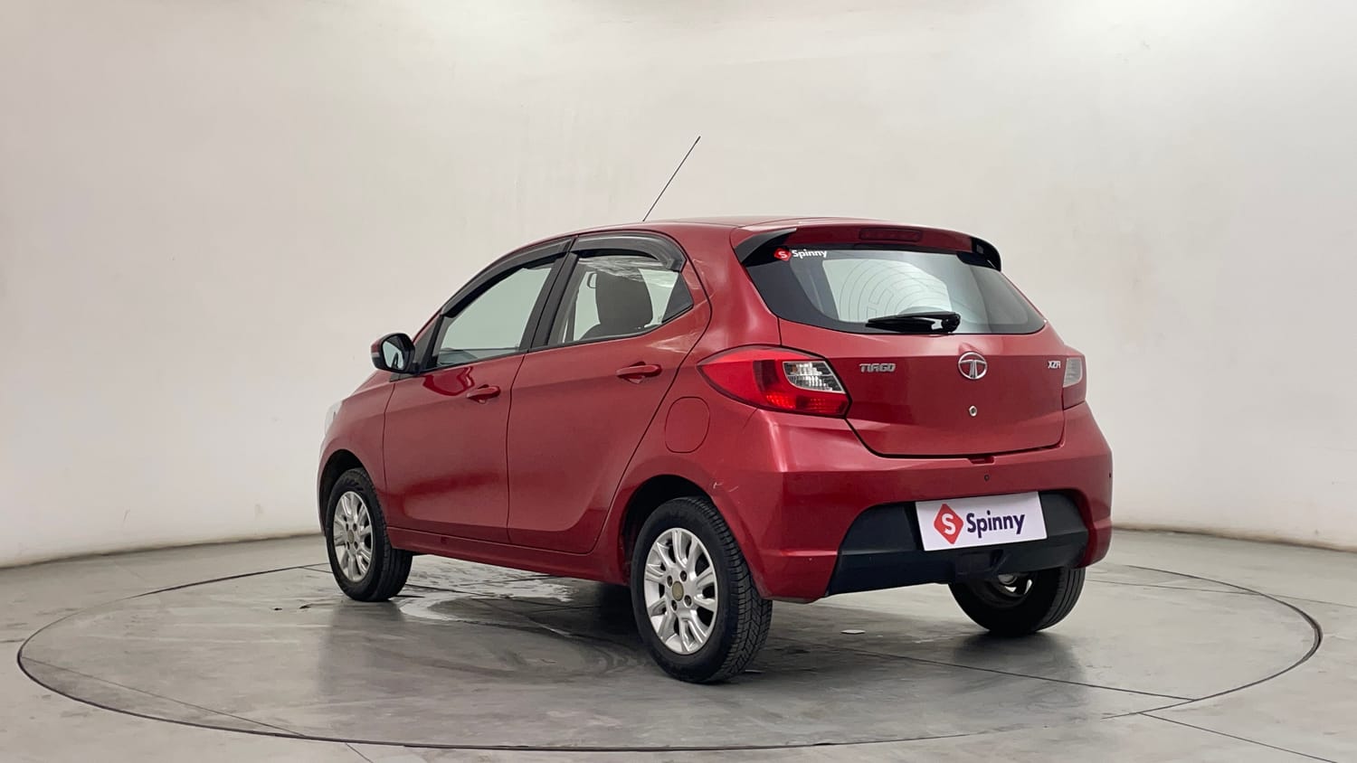 Used 2017 Tata Tiago Revotron XZA Petrol Automatic exterior LEFT REAR CORNER VIEW