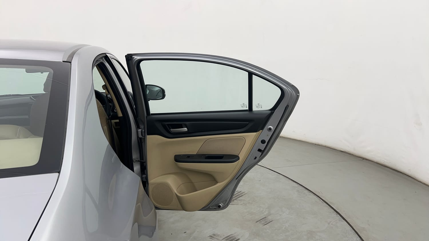 Used 2019 Honda Amaze 1.2 S CVT Petrol Petrol Automatic interior RIGHT REAR DOOR OPEN VIEW