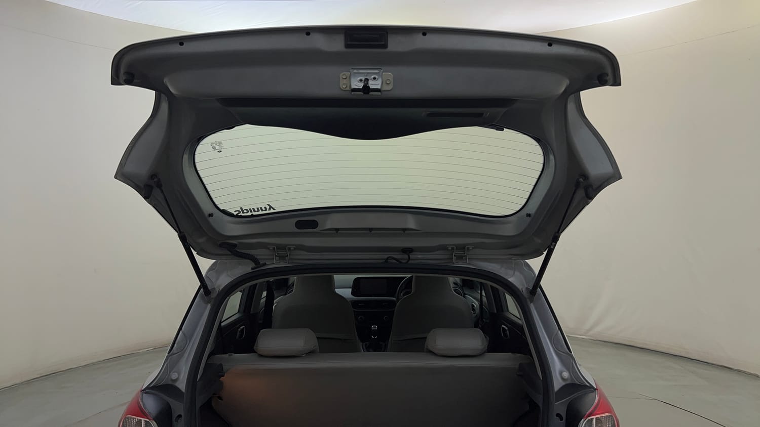 Used 2021 Hyundai Grand i10 Nios Asta 1.2 Kappa VTVT Petrol Manual interior DICKY DOOR OPEN VIEW
