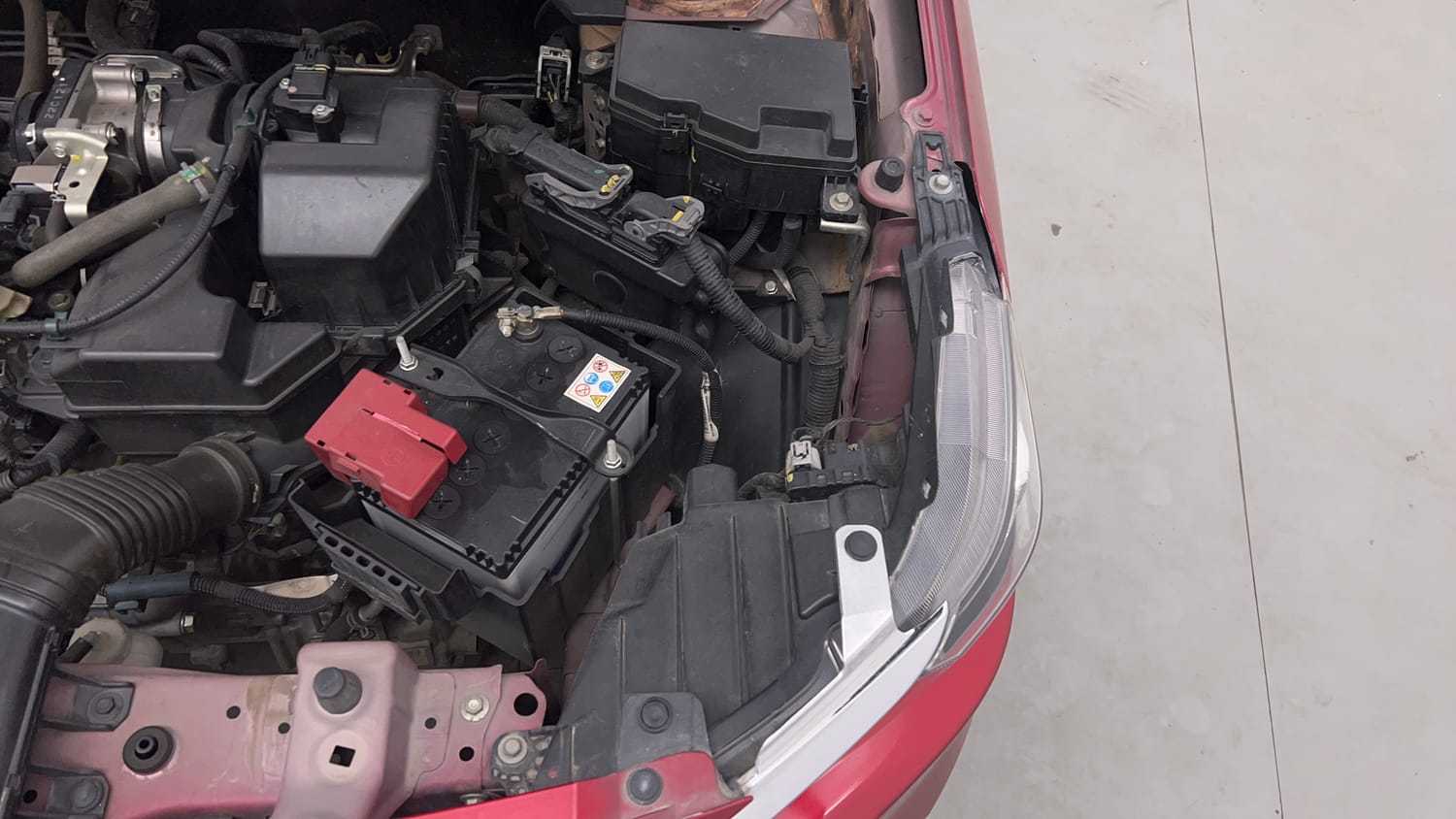 Used 2022 Honda Amaze VX CVT 1.2 Petrol Petrol Automatic engine ENGINE LEFT SIDE VIEW