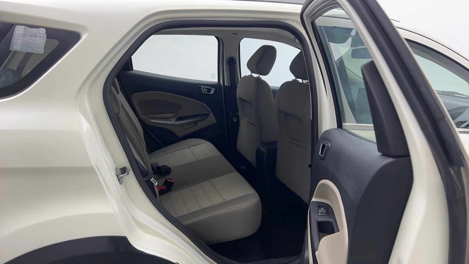Used 2021 Ford EcoSport Titanium Plus 1.5L Ti-VCT AT Petrol Automatic interior RIGHT SIDE REAR DOOR CABIN VIEW