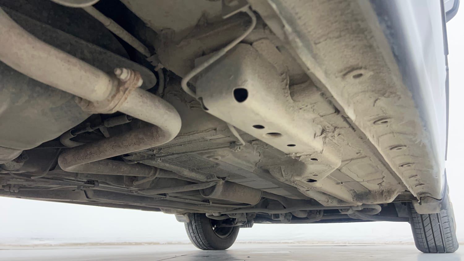 Used 2022 Tata Tigor XZ CNG Cng Manual extra REAR RIGHT UNDERBODY VIEW