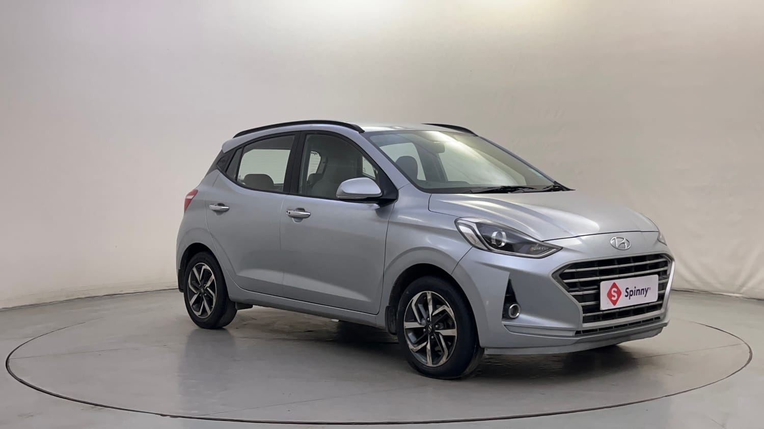 Used 2021 Hyundai Grand i10 Nios Asta 1.2 Kappa VTVT Petrol Manual exterior RIGHT FRONT CORNER VIEW