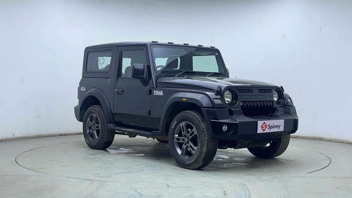 Used 2024 Mahindra Thar LX Hard Top Diesel MT 4WD Diesel Manual exterior RIGHT FRONT CORNER VIEW