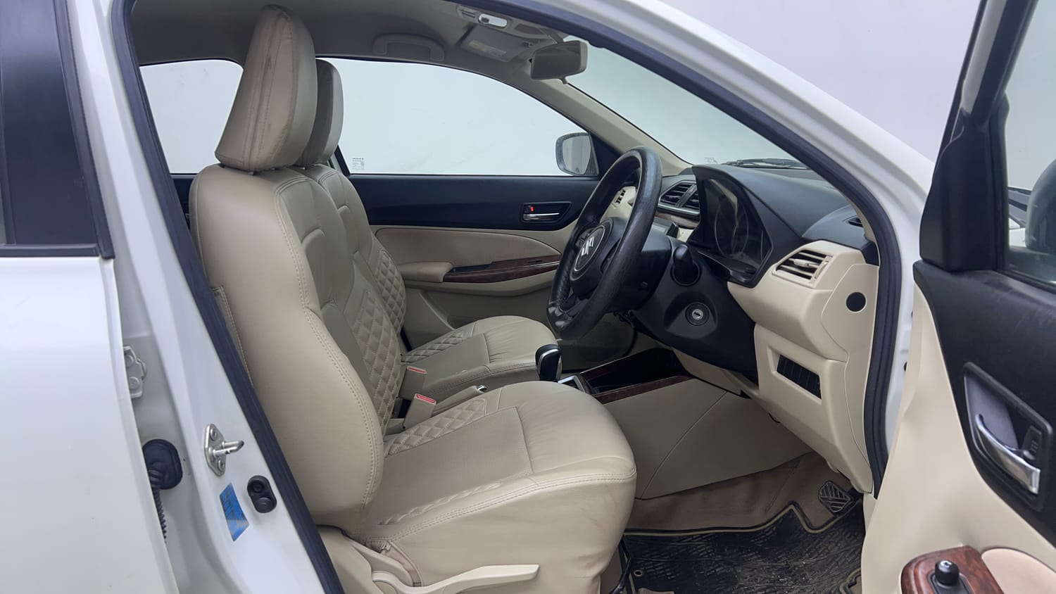 Used 2019 Maruti Suzuki Dzire VXi AMT Petrol Automatic interior RIGHT SIDE FRONT DOOR CABIN VIEW