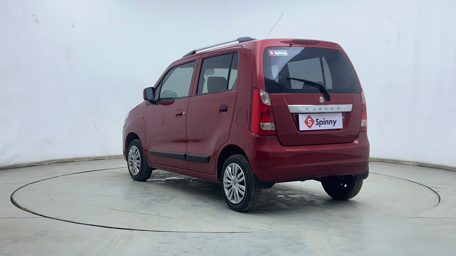 Used 2017 Maruti Suzuki Wagon R 1.0 VXI AMT Petrol Automatic exterior LEFT REAR CORNER VIEW