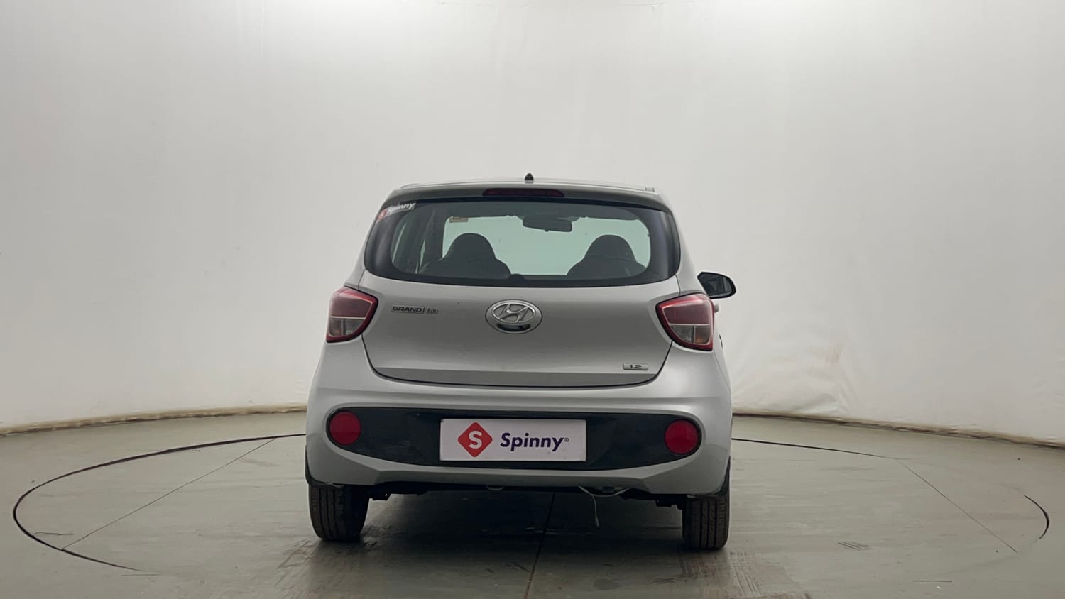 Used 2017 Hyundai Grand i10 Magna 1.2 Kappa VTVT Petrol Manual exterior BACK VIEW
