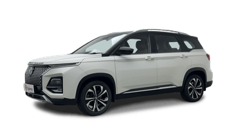 Used 2024 MG Motors Hector Plus Savvy Pro 1.5 Turbo Petrol CVT 7 STR Dual Tone Petrol Automatic Image
