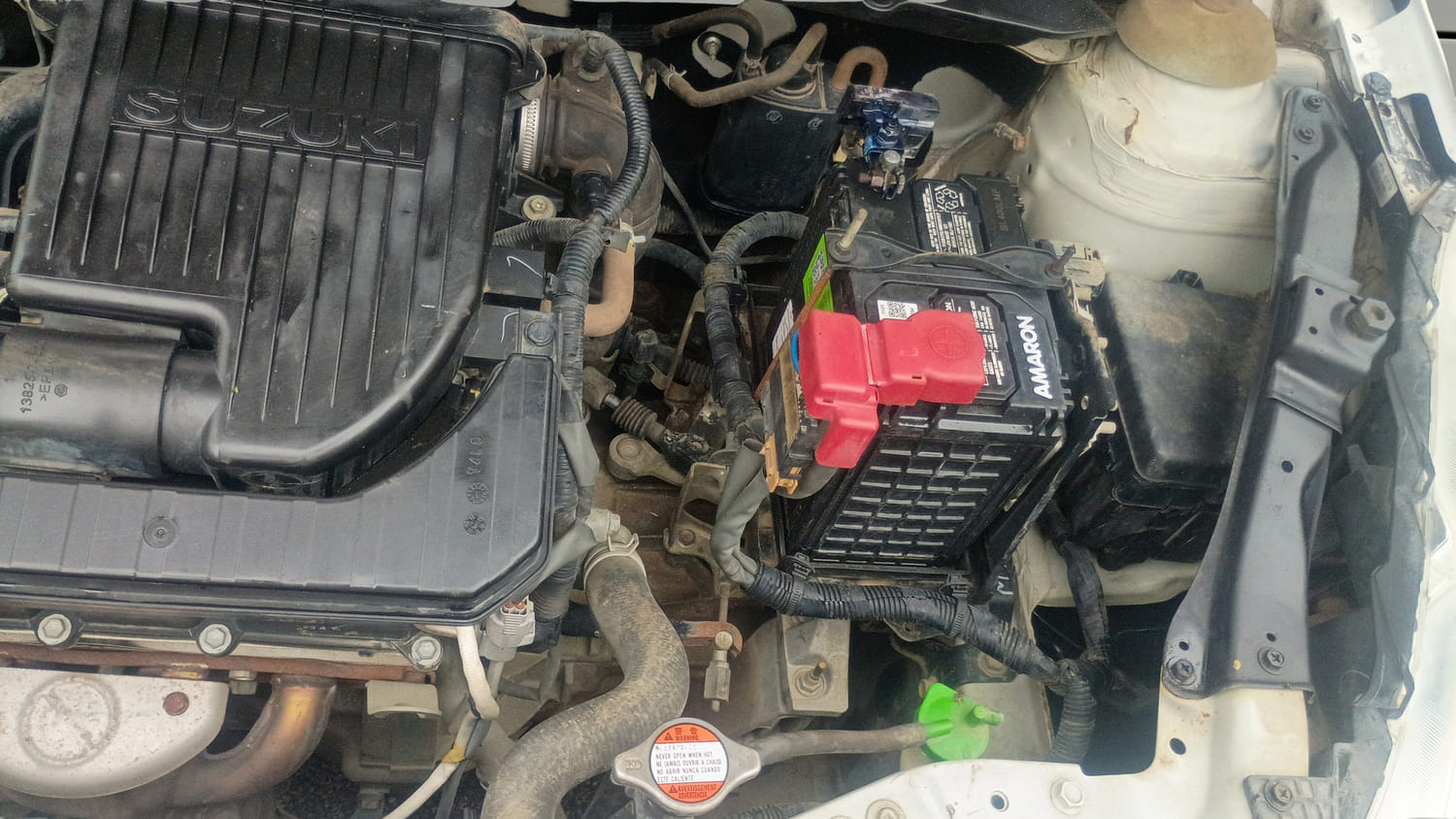 Used 2015 Maruti Suzuki Swift Dzire VXI Petrol Manual engine ENGINE LEFT SIDE VIEW