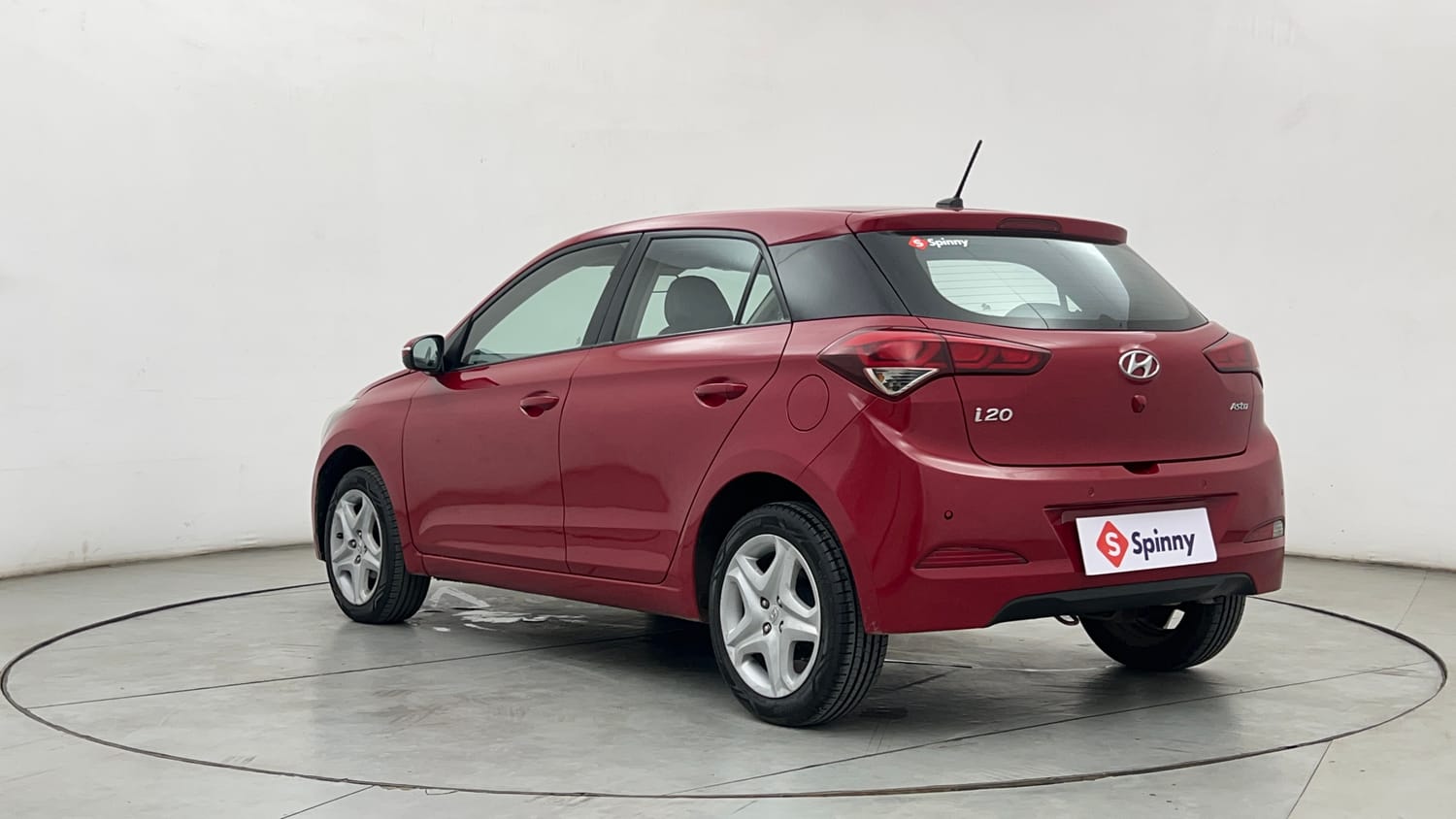 Used 2017 Hyundai Elite i20 Asta 1.2 Petrol Manual exterior LEFT REAR CORNER VIEW