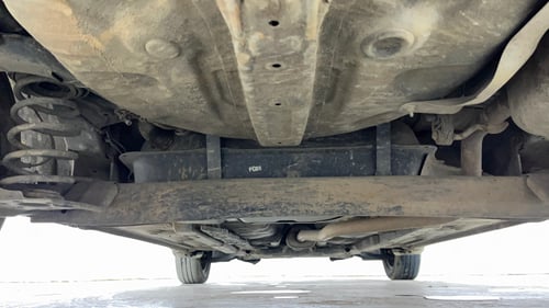 Used 2020 Hyundai Grand i10 Sportz 1.2 Kappa VTVT Petrol Manual extra REAR UNDERBODY VIEW (TAKEN FROM REAR)
