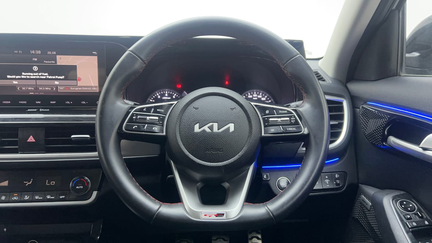 Used 2023 Kia Seltos GTX Plus 1.4 Petrol Manual interior STEERING VIEW