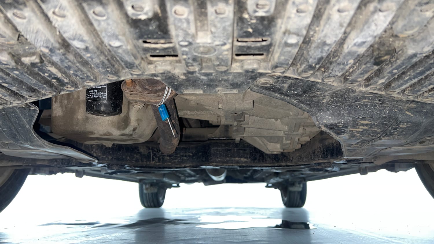 Used 2018 Maruti Suzuki Ciaz Alpha Hybrid 1.5 Petrol Manual extra FRONT LEFT UNDERBODY VIEW