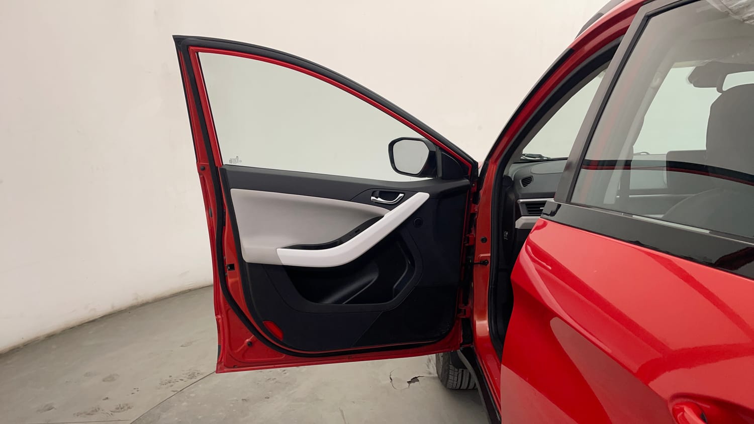Used 2024 Tata Nexon Creative Plus S 1.2 Revotron Petrol 6AMT Petrol Automatic interior LEFT FRONT DOOR OPEN VIEW