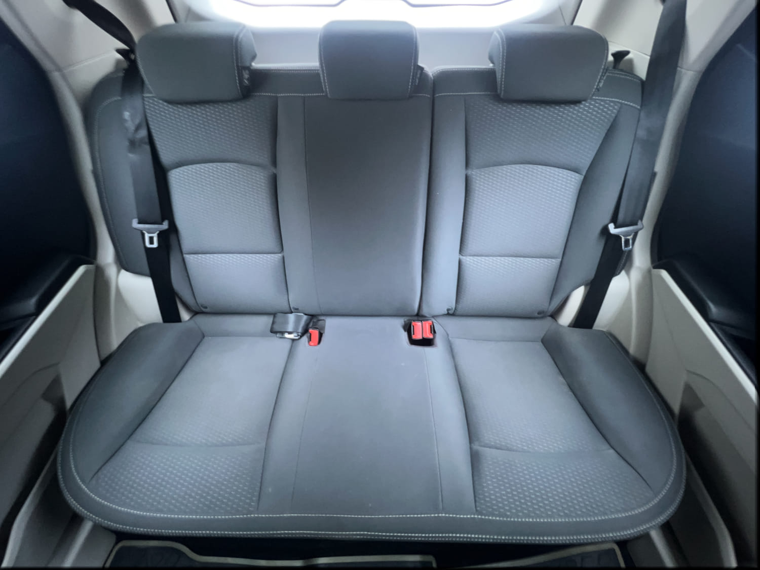 Used 2019 Mahindra XUV 300 1.2 W6 Petrol Manual interior REAR SEAT CONDITION VIEW