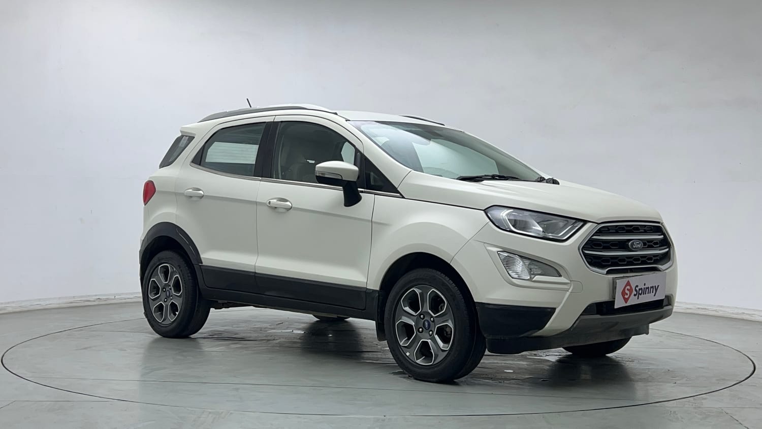 Used 2021 Ford EcoSport Titanium Plus 1.5L Ti-VCT AT Petrol Automatic exterior RIGHT FRONT CORNER VIEW