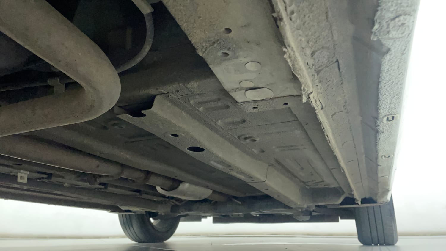 Used 2023 Tata Altroz XZ Plus (S) Diesel Diesel Manual extra REAR RIGHT UNDERBODY VIEW