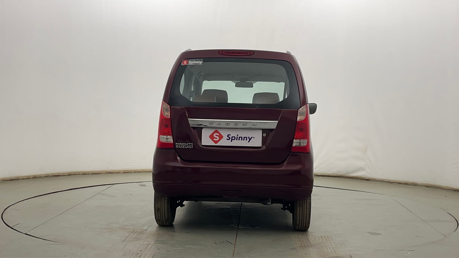 Used 2012 Maruti Suzuki Wagon R LXi Petrol Manual exterior BACK VIEW