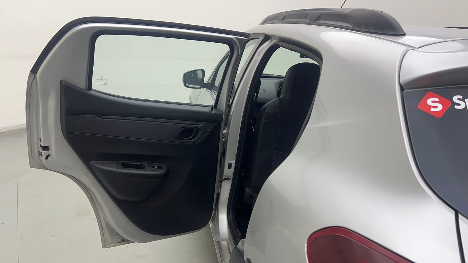 Used 2020 Renault Kwid RXT 1.0 AMT Opt Petrol Automatic interior LEFT REAR DOOR OPEN VIEW