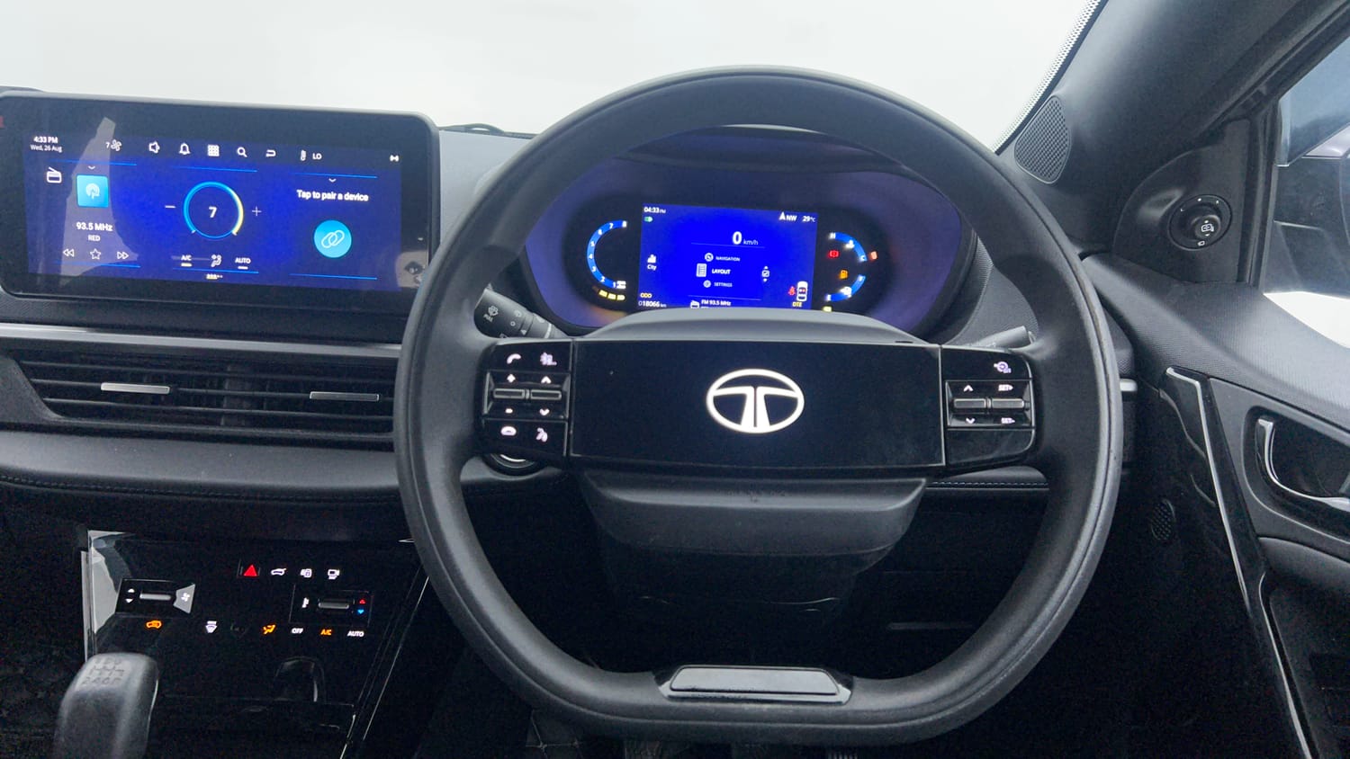 Used 2024 Tata Nexon Creative Plus 1.2 Petrol 6MT Dark Edition Petrol Manual interior STEERING VIEW