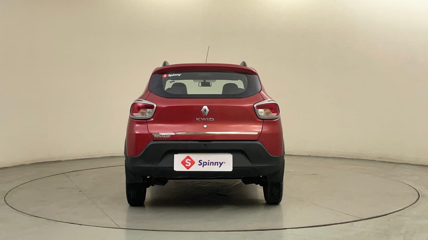 Used 2016 Renault Kwid 1.0 RXT Petrol Manual exterior BACK VIEW