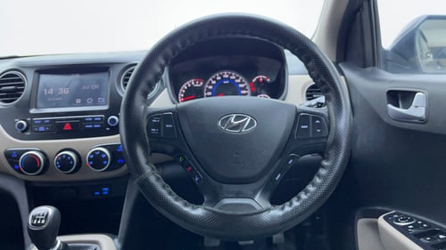 Used 2020 Hyundai Grand i10 Sportz 1.2 Kappa VTVT Petrol Manual interior STEERING VIEW