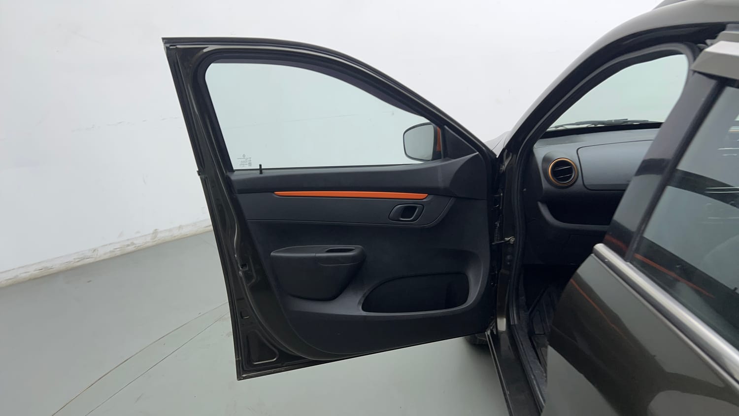 Used 2018 Renault Kwid CLIMBER 1.0 Petrol Manual interior LEFT FRONT DOOR OPEN VIEW