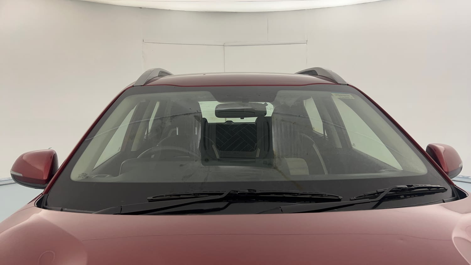 Used 2022 Kia Sonet HTX 1.5 Diesel Manual exterior FRONT WINDSHIELD VIEW