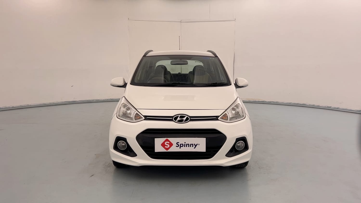 Used 2015 Hyundai Grand i10 Sportz 1.2 Kappa VTVT Petrol Manual exterior FRONT VIEW