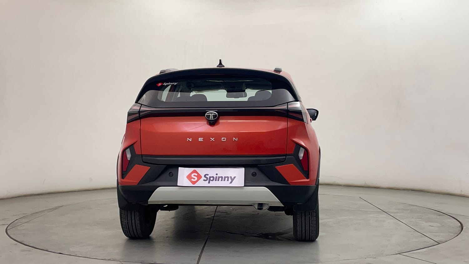 Used 2024 Tata Nexon Creative Plus S 1.2 Revotron Petrol 6AMT Petrol Automatic exterior BACK VIEW