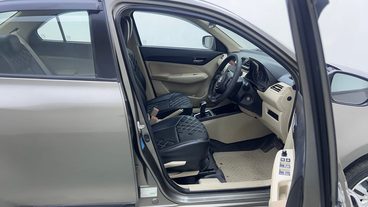 Used 2019 Maruti Suzuki Dzire VXi AMT Petrol Automatic interior RIGHT SIDE FRONT DOOR CABIN VIEW
