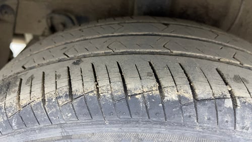 Used 2020 Hyundai Grand i10 Sportz 1.2 Kappa VTVT Petrol Manual tyres RIGHT REAR TYRE TREAD VIEW