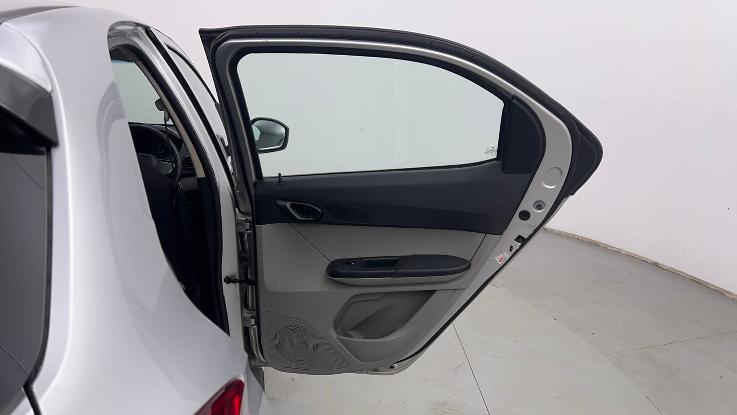 Used 2017 Tata Tiago Revotron XT Petrol Manual interior RIGHT REAR DOOR OPEN VIEW