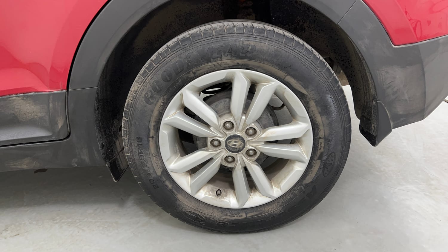 Used 2016 Hyundai Creta 1.6 SX Plus Petrol Petrol Manual tyres LEFT REAR TYRE RIM VIEW