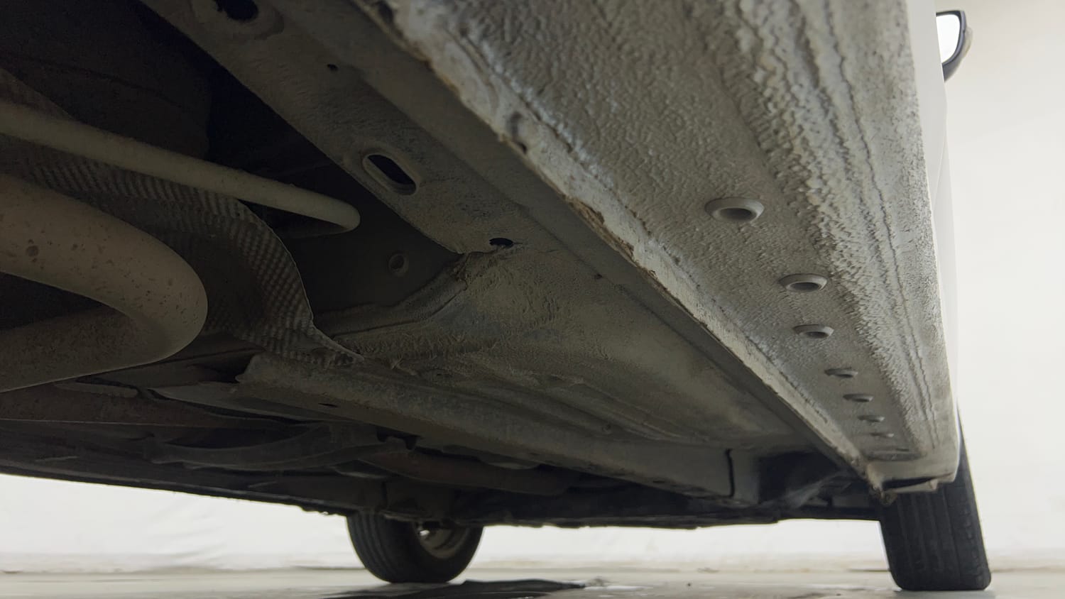 Used 2020 Ford Figo Aspire Titanium1.5 TDCi Diesel Manual extra REAR RIGHT UNDERBODY VIEW
