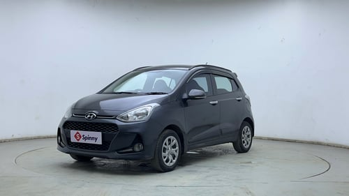 Used 2020 Hyundai Grand i10 Sportz 1.2 Kappa VTVT Petrol Manual exterior LEFT FRONT CORNER VIEW