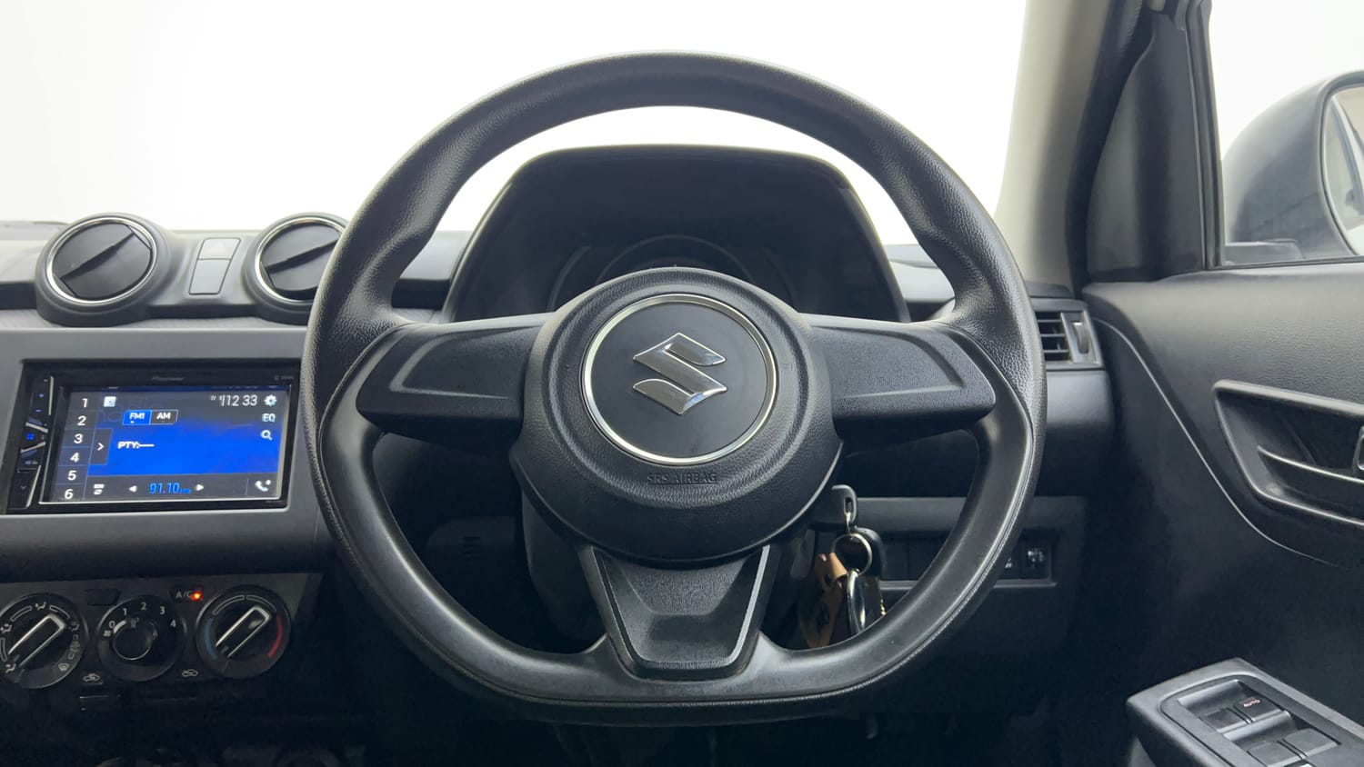 Used 2023 Maruti Suzuki Swift LXi Petrol Manual interior STEERING VIEW