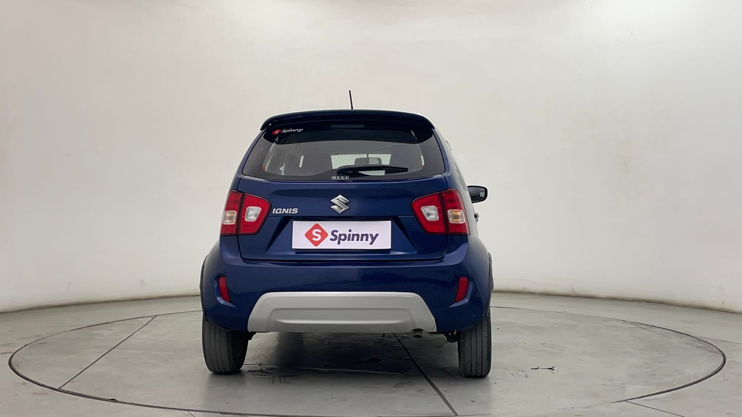 Used 2022 Maruti Suzuki Ignis Alpha 1.2 MT Petrol Manual exterior BACK VIEW