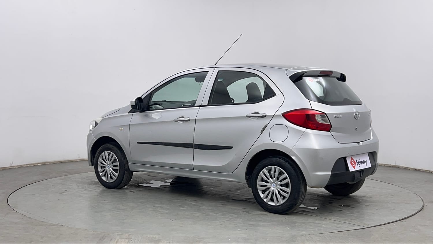 Used 2017 Tata Tiago Revotron XT Petrol Manual exterior LEFT REAR CORNER VIEW