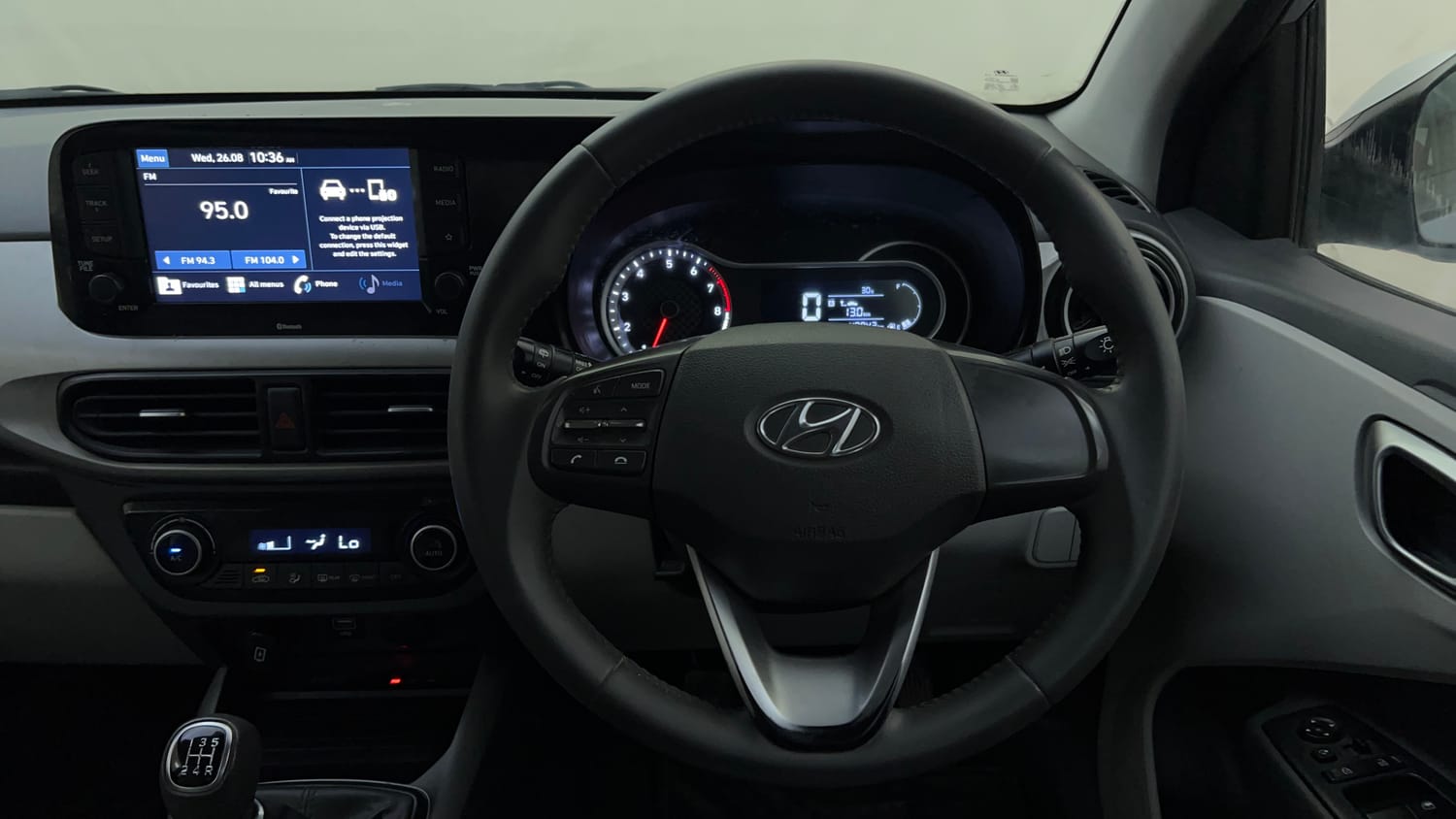 Used 2021 Hyundai Grand i10 Nios Asta 1.2 Kappa VTVT Petrol Manual interior STEERING VIEW