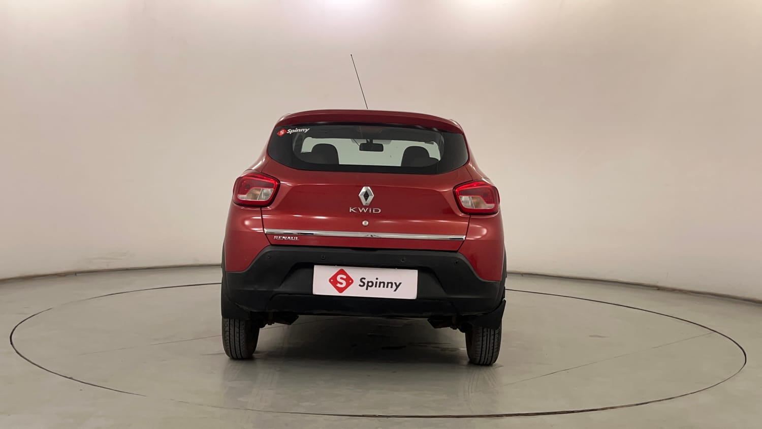 Used 2017 Renault Kwid RXL Petrol Manual exterior BACK VIEW